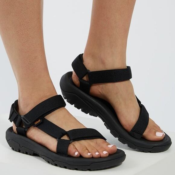 Teva Women's 9 Black Hurricane XLT2 Hiking Sandals Trail Outdoor Summer LB3-16 - Picture 1 of 7